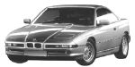 BMW E31 P1BE1 Fault Code